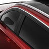 Husky Liners Low Profile Ventvisor Deflector; Smoke with Chrome Trim; Outside Mount; 4 pc. 2024-2026 Mazda CX-90 2884071