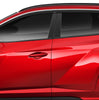 Husky Liners Low Profile Ventvisor Deflector; Smoke with Chrome Trim; Outside Mount; 4 pc. 2022-2023 Hyundai Tucson 2884068