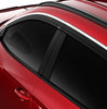 Husky Liners Low Profile Ventvisor Deflector; Smoke with Chrome Trim; Outside Mount; 4 pc. 2022-2023 Hyundai Tucson 2884068