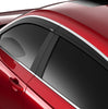 Husky Liners Low Profile Ventvisor Deflector; Smoke with Chrome Trim; Outside Mount; 4 pc. 2023-2026 Honda Accord 2884067