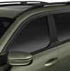 Husky Liners Low Profile Ventvisor Deflector; Smoke; Outside Mount; 4 pc. 2018-2023 Chevrolet Equinox 2854115