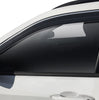 Husky Liners Low Profile Ventvisor Deflector; Smoke with Chrome Trim; Outside Mount; 4 pc. 2884015