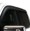 Husky Liners Low Profile Ventvisor Deflector; Matte Black; Outside Mount; 4 pc. 2019-2026 Ford Ranger SuperCrew Cab Pickup 2857070