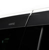 Husky Liners Low Profile Ventvisor Deflector; Matte Black; Outside Mount; 4 pc. 2004-2014 Ford F-150 SuperCab Pickup 2857009