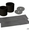 SuperATV Polaris RZR Cup Holder Insulator ICI-P-RZR1K