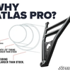 SuperATV Polaris Ranger 1000 Atlas Pro 2" Forward Offset A-Arms
