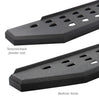 Go Rhino - 6941068720PC - RB20 Running Boards With Mounting Brackets & 2 Pairs of Drop Steps Kit - Textured Black