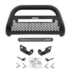 Go Rhino 55193LT - RC2 LR Bull Bar with Mounting Brackets and Single Row 20" Light Bar Kit - Textured Black