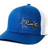 Blue & White FlexFit