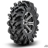 SuperATV Intimidator Tires 30x10x14 on 14" Bandit H-Series Machined Finish Wheels 4/156 Pattern INT301014-BAN1474156H12#AA