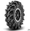 SuperATV Intimidator Tires 32x10x14 on 14" Healy Lock Series Wheels 4/156 Pattern INT321014-WHL1564147BL#AA