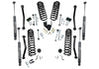 Superlift 4" DUAL RATE COIL Lift Kit - 18-25 JP JL WRGLR 4 DR - W/ SHADOW SERIES SHX K192