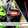 SuperATV Kawasaki Teryx H2 Deluxe Self-Canceling Turn Signal Kit