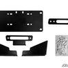 SuperATV Kawasaki Mule Pro Winch Mounting Plate