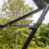 SuperATV Kawasaki Ridge MaxDrive Power Flip Windshield PFWS-K-RID-70
