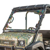 SuperATV Kawasaki MULE 4000/4010 Scratch-Resistant Flip Windshield FWS-K-MULE-4010-70