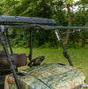 SuperATV Kawasaki MULE 4000/4010 Scratch-Resistant Flip Windshield FWS-K-MULE-4010-70