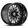 KG1 Forged Hardtail Gloss Black 22X10