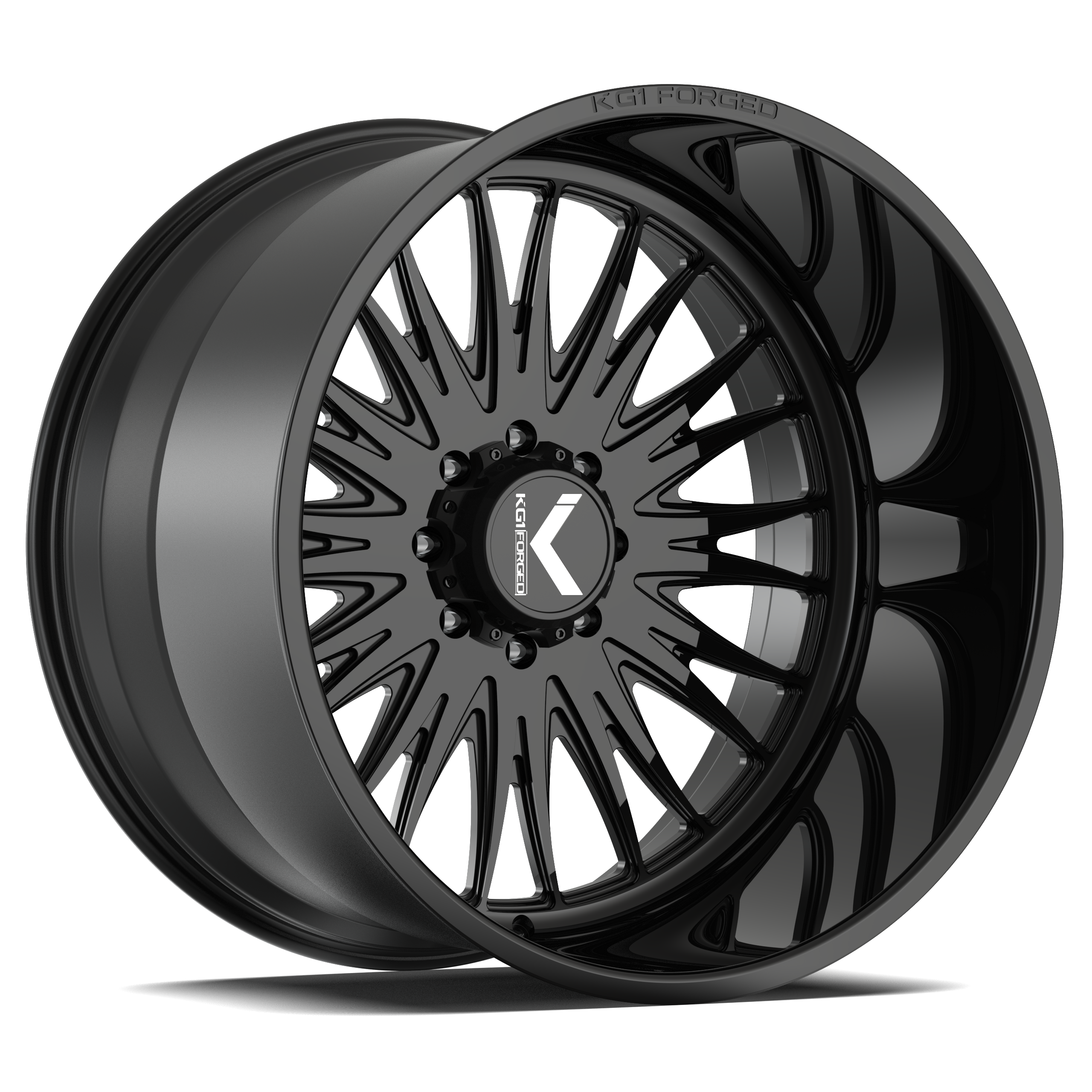 KG1 Forged Exec Gloss Black 22X12