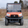 SuperATV Kubota RTV Scratch-Resistant Full Windshield WS-KU-RTV-X-70
