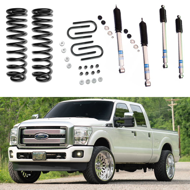 PMF Suspension 2011-2016 Ford F-250 F-350 4WD Lowering Kit – Rudy's