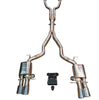 Valvetronic BMW E60 M5 5.0L Catback T304 SS Brushed 3.5" Tips BMW.E60.M5.VSES.BR