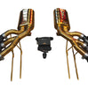 Valvetronic Mercedes W463 G63,G550,G500 4.0L, Catback, T304 SS Anodized Gold MER.W463.G63.VSES.AG