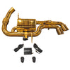 Valvetronic BMW i8 1.5L Catback Anodized Gold T304 SS, Anodized Gold 3.5" Tips BMW.I8.VSES.AG