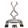 Valvetronic BMW F85 X5M, F86 X6M 4.4L Catback T304 SS, Burnt 3.5" Tips BMW.F85.X5M.VSES.BR.BRT