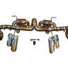 Valvetronic Lamborghini LP-580, LP-610 Huracan 5.2L Valved Catback, Grade 5 Titanium LAM.HUR.VSES.TI