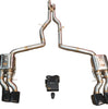 Valvetronic Mercedes-AMG CLS 63 4.0L, Catback, T304 SS, Black OEM Style Tips MER.CLS63.AMG.VSES.BR