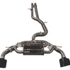 Valvetronic Audi MK3 TTRS  2.5L  Catback T304 SS Black OEM Style Valvetronic Tips AUD.MK3.VSES.BR