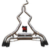 Valvetronic BMW F87 M2 3.0L Catback T304 Stanless Steel, Burnt 3.5" Tips BMW.F87.M2.VSES.BR.BRT