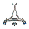 Valvetronic BMW F95 X5M 4.4L Catback, T304 SS Burnt 3.5" Tips BMW.F95.X5M.VSES.BR.BRT