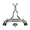 Valvetronic BMW F95 X5M 4.4L Catback, T304 SS Forged Carbon 3.5" Tips BMW.F95.X5M.VSES.BR.FC
