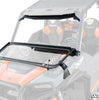 SuperATV Polaris General 1000 Flip-Down Glass Windshield
