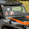 SuperATV Polaris General 1000 Flip-Down Glass Windshield