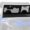 SuperATV Polaris General 1000 Rear Glass Windshield RGW-P-GEN-01