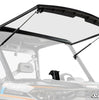 SuperATV Polaris Ranger XP Kinetic Scratch-Resistant Flip Windshield