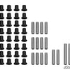SuperATV Polaris Ranger Full Size (2005-2008) A-Arm Bushings