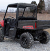 SuperATV Polaris Ranger Midsize Rear Windshield (2015+)