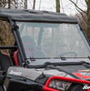 SuperATV Polaris RZR XP Turbo Flip Down Windshield