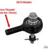 SuperATV Polaris RZR XP 1000 Heavy-Duty Swaged Tie Rod Kit