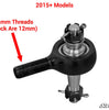 SuperATV Polaris RZR XP 1000 Heavy-Duty Swaged Tie Rod Kit