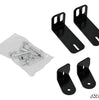SuperATV Polaris RZR 30" Light Bar Mounting Bracket - Flush to Hood LB3-ACC-9-02