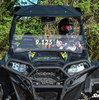 SuperATV Polaris RZR Half Windshield HWS-P-RZR-001-75