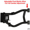 SuperATV Polaris RZR 4 800 High Clearance 1.5" Rear Offset A-Arms AA-P-RZRS-R-HC-02