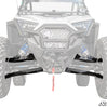 SuperATV Polaris RZR PRO XP Sidewinder A-Arms—1.5" Forward Offset