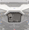 SuperATV Polaris RZR Turbo R Skull Style Grille Insert GRL-P-PROXP-S-07#AB