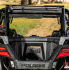 SuperATV Polaris RZR Turbo R Rear Vented Windshield